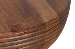 Kayan Brown Wood End Table - Ornate Home