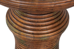 Kayan Brown Wood End Table - Ornate Home
