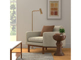 Kayan Brown Wood End Table - Ornate Home
