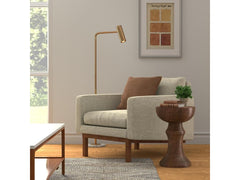 Kayan Brown Wood End Table - Ornate Home