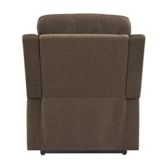 Kayla Chocolate Power Recliner w/Lift & Heating & Massage - Ornate Home