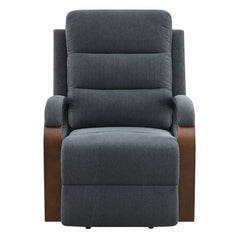 Kayla Gray Power Recliner w/Lift & Heating & Massage - Ornate Home
