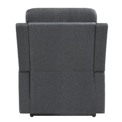 Kayla Gray Power Recliner w/Lift & Heating & Massage - Ornate Home