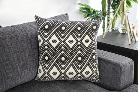 Kaylee Gray U-Shaped Sectional w/ Ottoman Right Chaise - Ornate Home