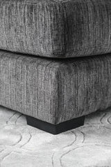 Kaylee Gray U-Shaped Sectional w/ Ottoman Right Chaise - Ornate Home