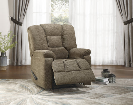 Kaylene Brown Reclining Chair - Ornate Home