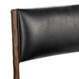 Kayne Jet Black Counter Stool - Ornate Home
