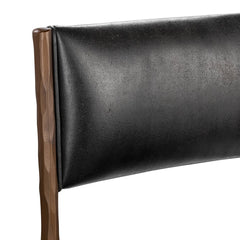 Kayne Jet Black Counter Stool - Ornate Home