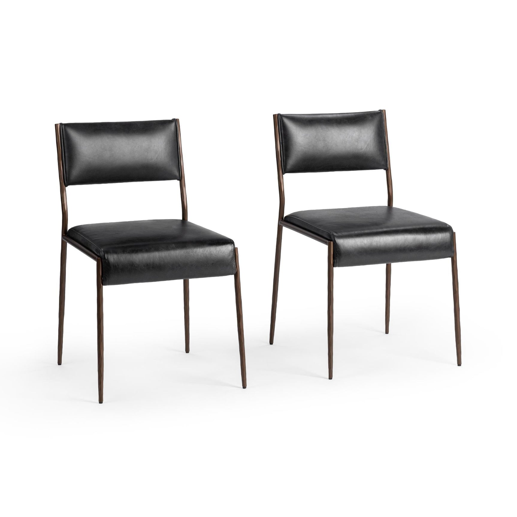 Kayne Jet Black Dining Chair (Set of 2) - Ornate Home