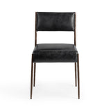 Kayne Jet Black Dining Chair (Set of 2) - Ornate Home