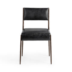 Kayne Jet Black Dining Chair (Set of 2) - Ornate Home