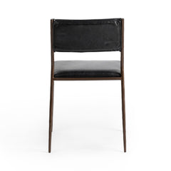 Kayne Jet Black Dining Chair (Set of 2) - Ornate Home