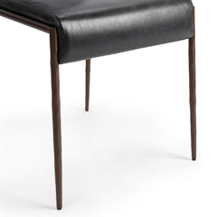 Kayne Jet Black Dining Chair (Set of 2) - Ornate Home