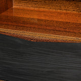 Kayner Charcoal 1-Drawer Nightstand with LED Lights - Ornate Home