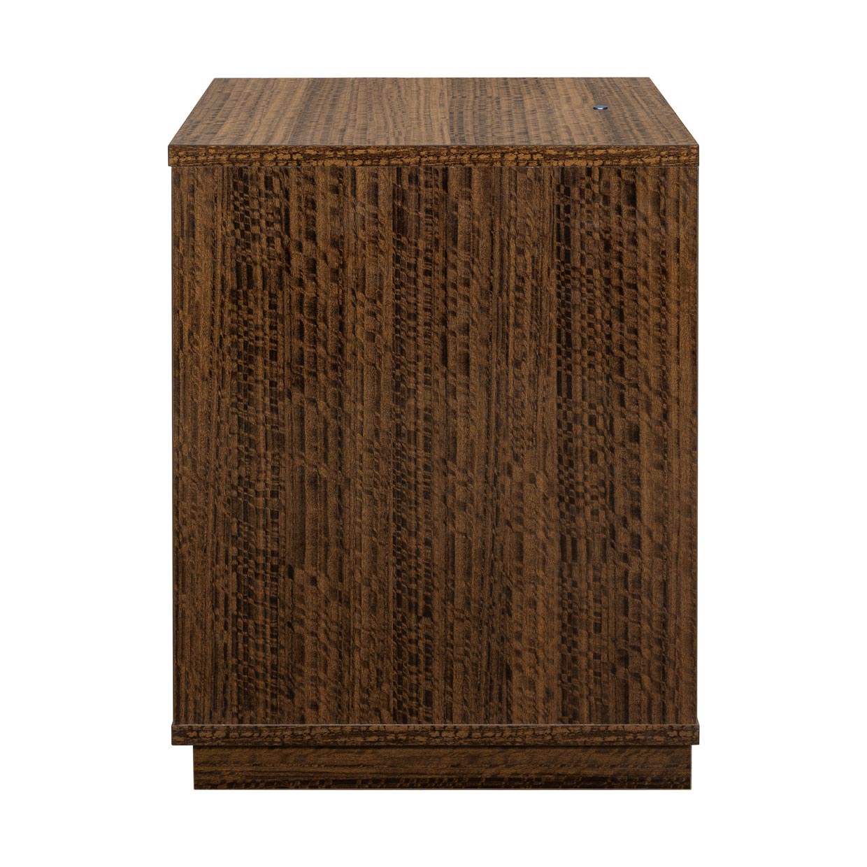 Kayner Charcoal 1-Drawer Nightstand with LED Lights - Ornate Home