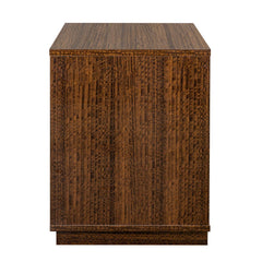 Kayner Charcoal 2-Drawer Nightstand - Ornate Home