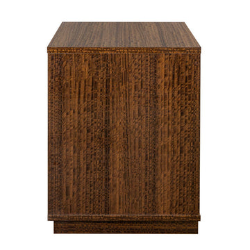Kayner Charcoal 2-Drawer Nightstand - Ornate Home
