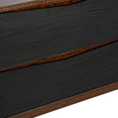 Kayner Charcoal 2-Drawer Nightstand - Ornate Home