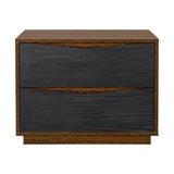 Kayner Charcoal 2-Drawer Nightstand - Ornate Home