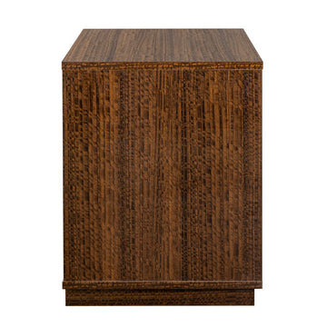 Kayner Charcoal 2-Drawer Nightstand - Ornate Home