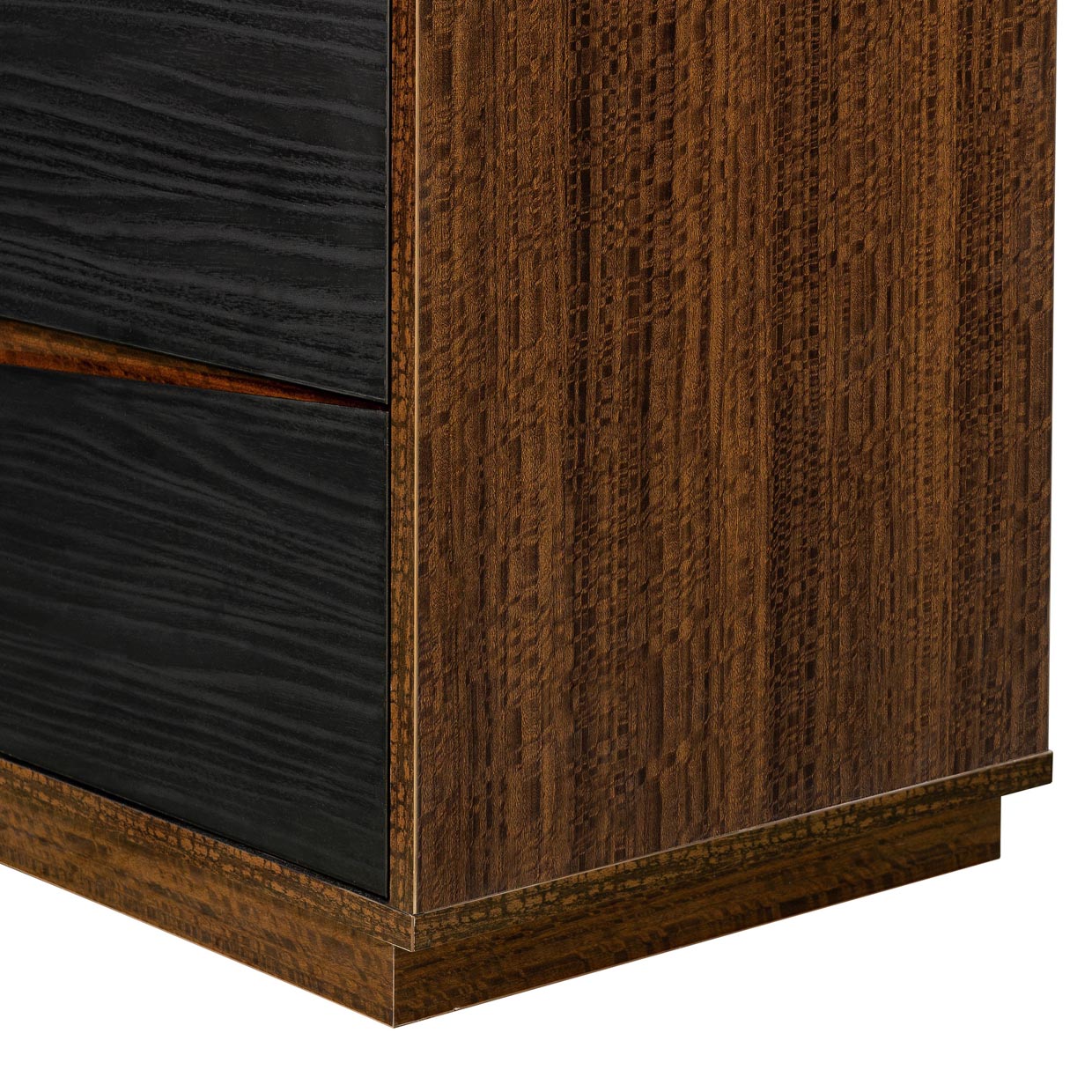 Kayner Charcoal 5-Drawer Chest - Ornate Home