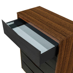 Kayner Charcoal 5-Drawer Chest - Ornate Home