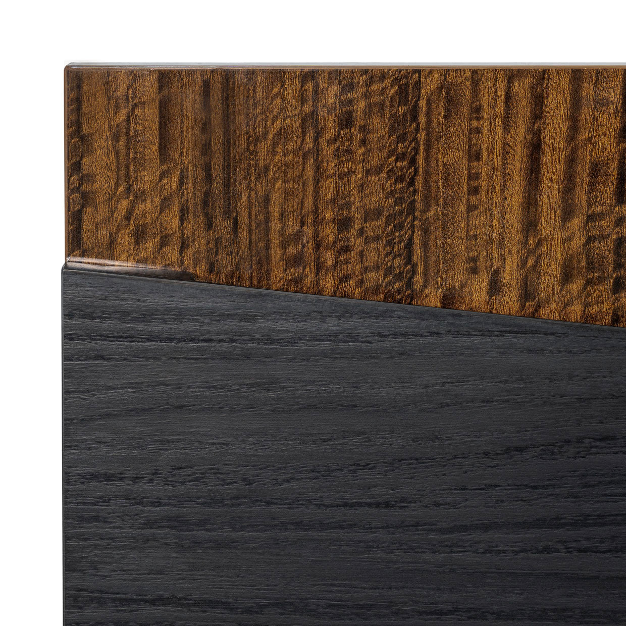 Kayner Charcoal Bed with LED Lights - Ornate Home