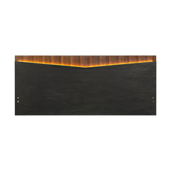 Kayner Charcoal Bed with LED Lights - Ornate Home