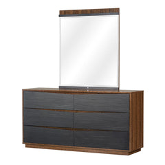 Kayner Charcoal Dresser with Mirror - Ornate Home