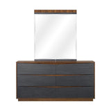 Kayner Charcoal Dresser with Mirror - Ornate Home