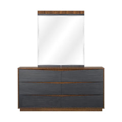Kayner Charcoal Dresser with Mirror - Ornate Home
