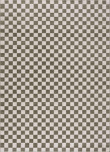 Kaysar Olive Green Checkered Washable Area Rug - Ornate Home