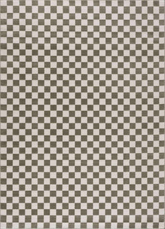 Kaysar Olive Green Checkered Washable Area Rug - Ornate Home