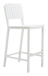 Kayu White Barstool - Ornate Home