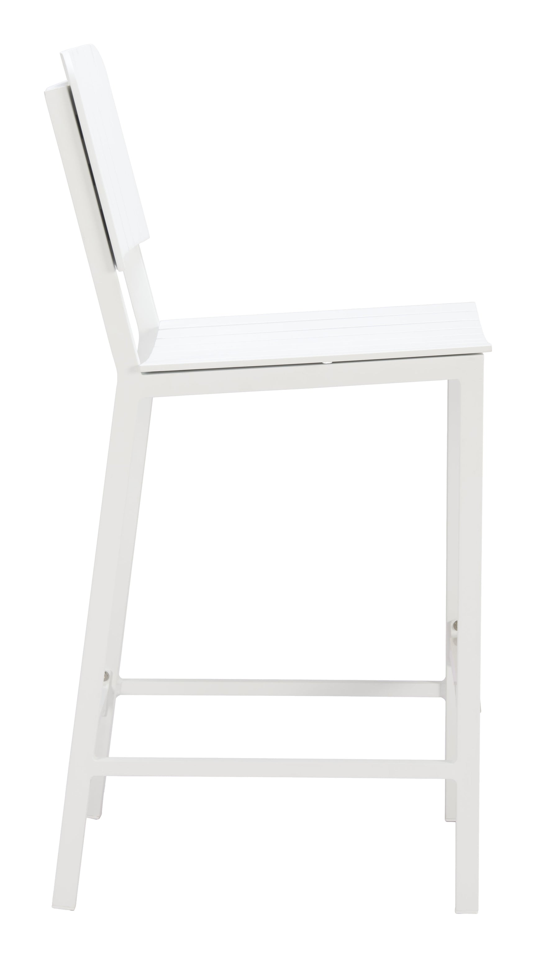 Kayu White Barstool - Ornate Home