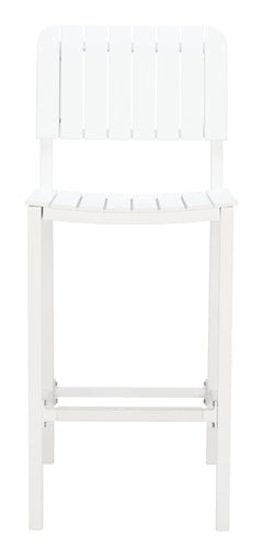 Kayu White Barstool - Ornate Home