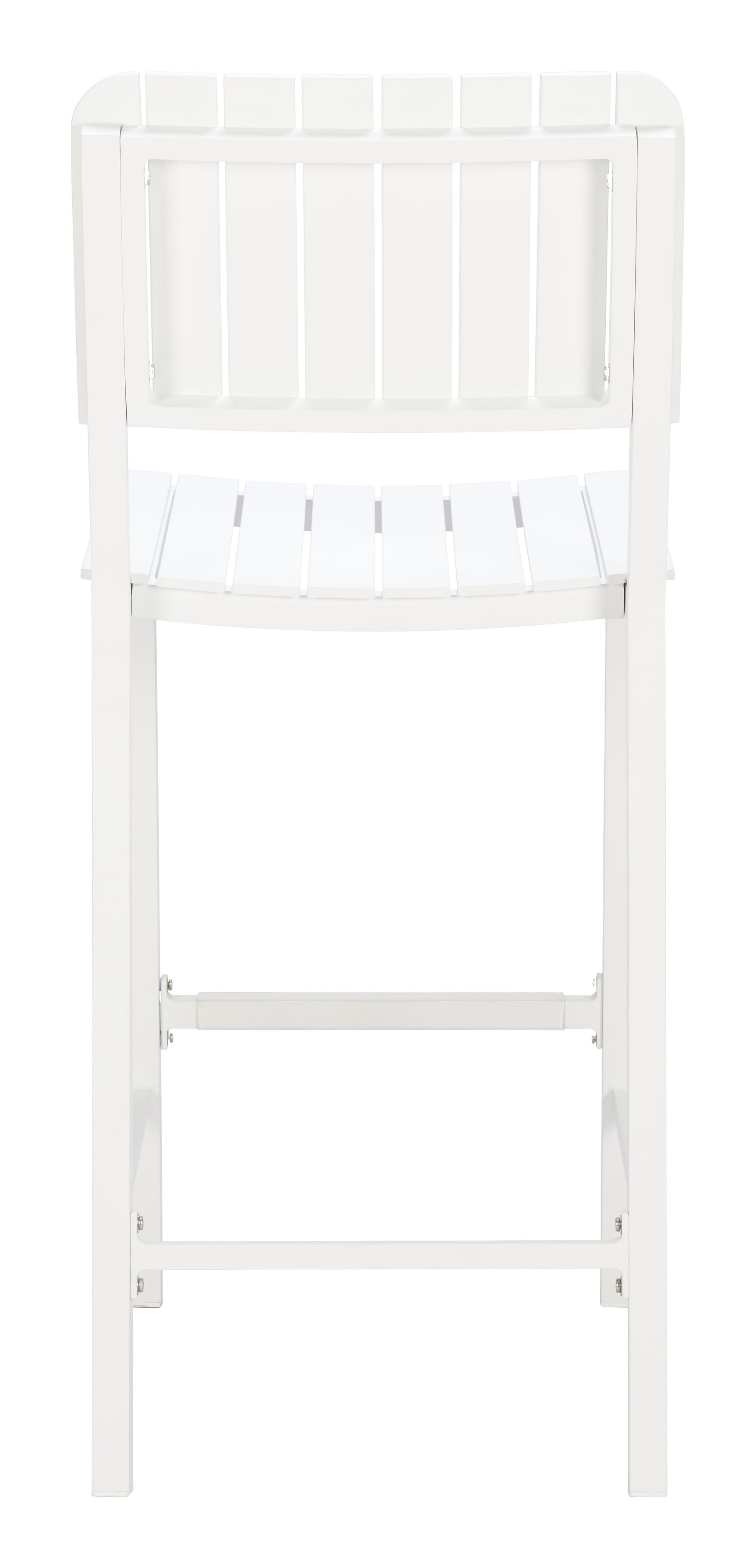 Kayu White Barstool - Ornate Home
