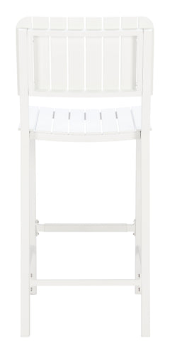 Kayu White Barstool - Ornate Home