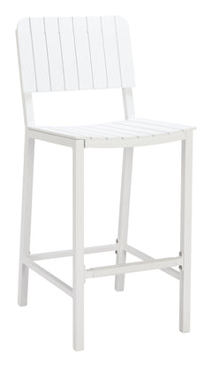 Kayu White Barstool - Ornate Home