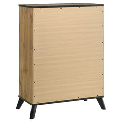 Kaywood Weathered Brown / Natural Pine Chest - Ornate Home