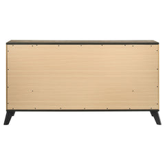 Kaywood Weathered Brown / Natural Pine Dresser - Ornate Home