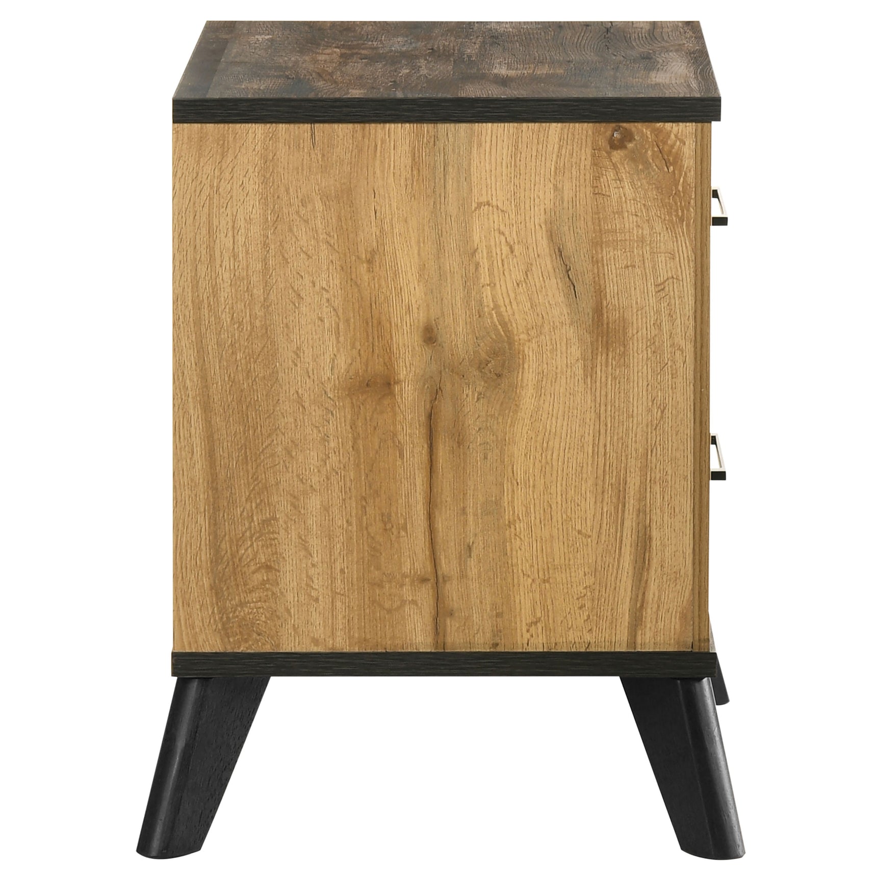 Kaywood Weathered Brown / Natural Pine Nightstand - Ornate Home