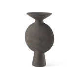 Kaz Brown 11.2"H Earthy Ceramic Vase - Ornate Home