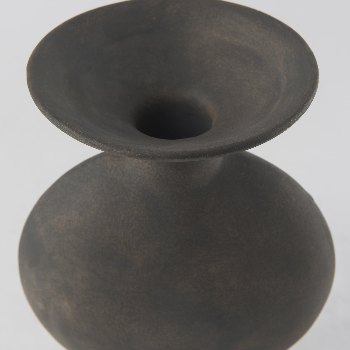 Kaz Brown 11.2"H Earthy Ceramic Vase - Ornate Home