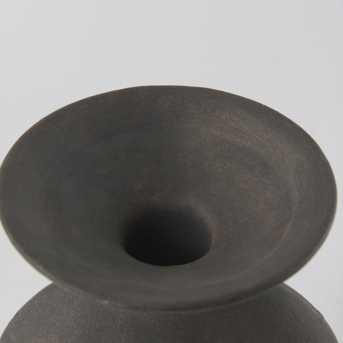 Kaz Brown 11.2"H Earthy Ceramic Vase - Ornate Home