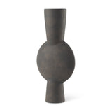 Kaz Brown 16.7"H Earthy Ceramic Vase - Ornate Home