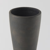 Kaz Brown 16.7"H Earthy Ceramic Vase - Ornate Home