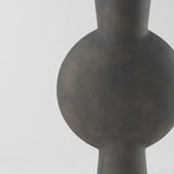 Kaz Brown 16.7"H Earthy Ceramic Vase - Ornate Home