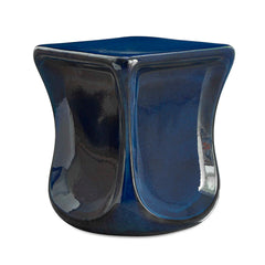Kaz Deep Blue Garden Stool - Ornate Home