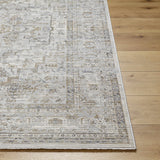Kazou Gray Medallion Area Rug - Ornate Home